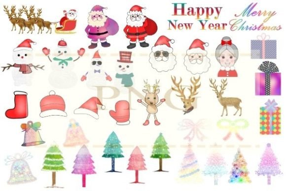 Christmas Clip Art Santa Claus Deer Png: A Designer's Review