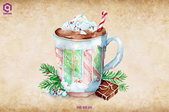 Christmas Hot Cocoa Clipart 3: A Designer's Review for Seasonal Illustrations