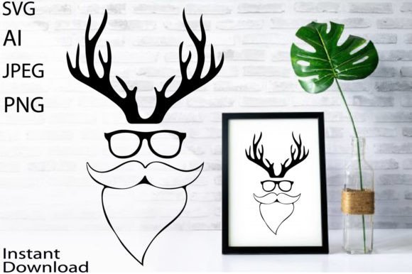 Christmas Santa Claus SVG Jpg Png Ai for Crafting and Etsy Products