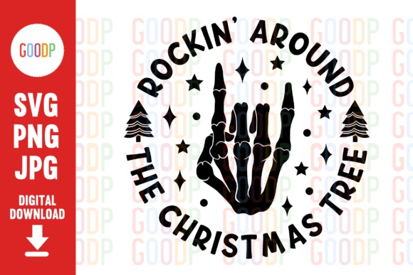 Rockin Around the Christmas Tree Illustration Review