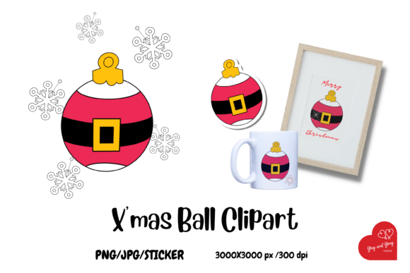 Xmas Ball Clipart Christmas Ball Clipart for Illustrations